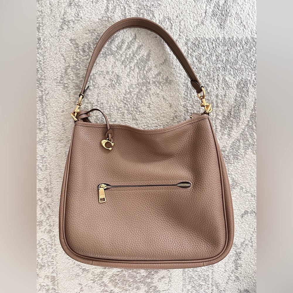 Like New Coach Cary Shoulder Bag - Dark Stone - Picture 2 of 5